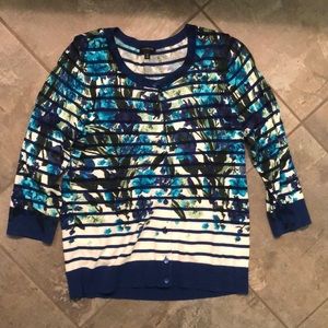 Talbots striped sweater 🦀